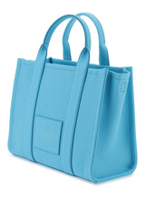 The Leather Medium Tote Bag in Light Blue