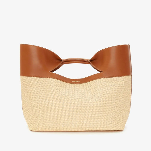 The Bow in Natural Handbags ALEXANDER MCQUEEN - LOLAMIR