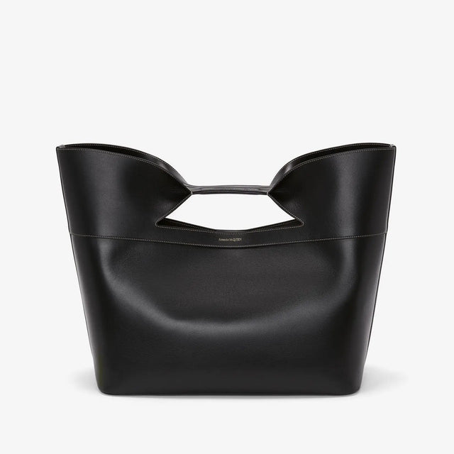 The Bow in Black Handbags ALEXANDER MCQUEEN - LOLAMIR