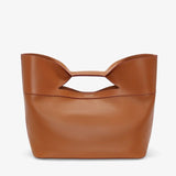 The Bow Small in Tan Handbags ALEXANDER MCQUEEN - LOLAMIR