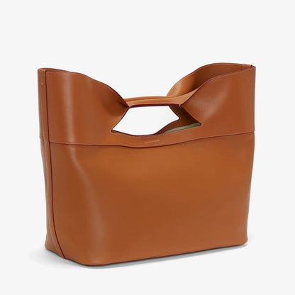 The Bow in Tan Handbags ALEXANDER MCQUEEN - LOLAMIR