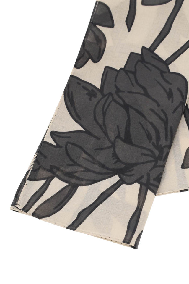 Flower Print Scarf