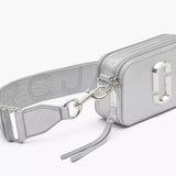 The Metallic Snapshot DTM Camera Bag in Silver Handbags MARC JACOBS - LOLAMIR