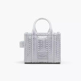 The Monogram Metallic Mini Tote Bag in Silver Handbags MARC JACOBS - LOLAMIR