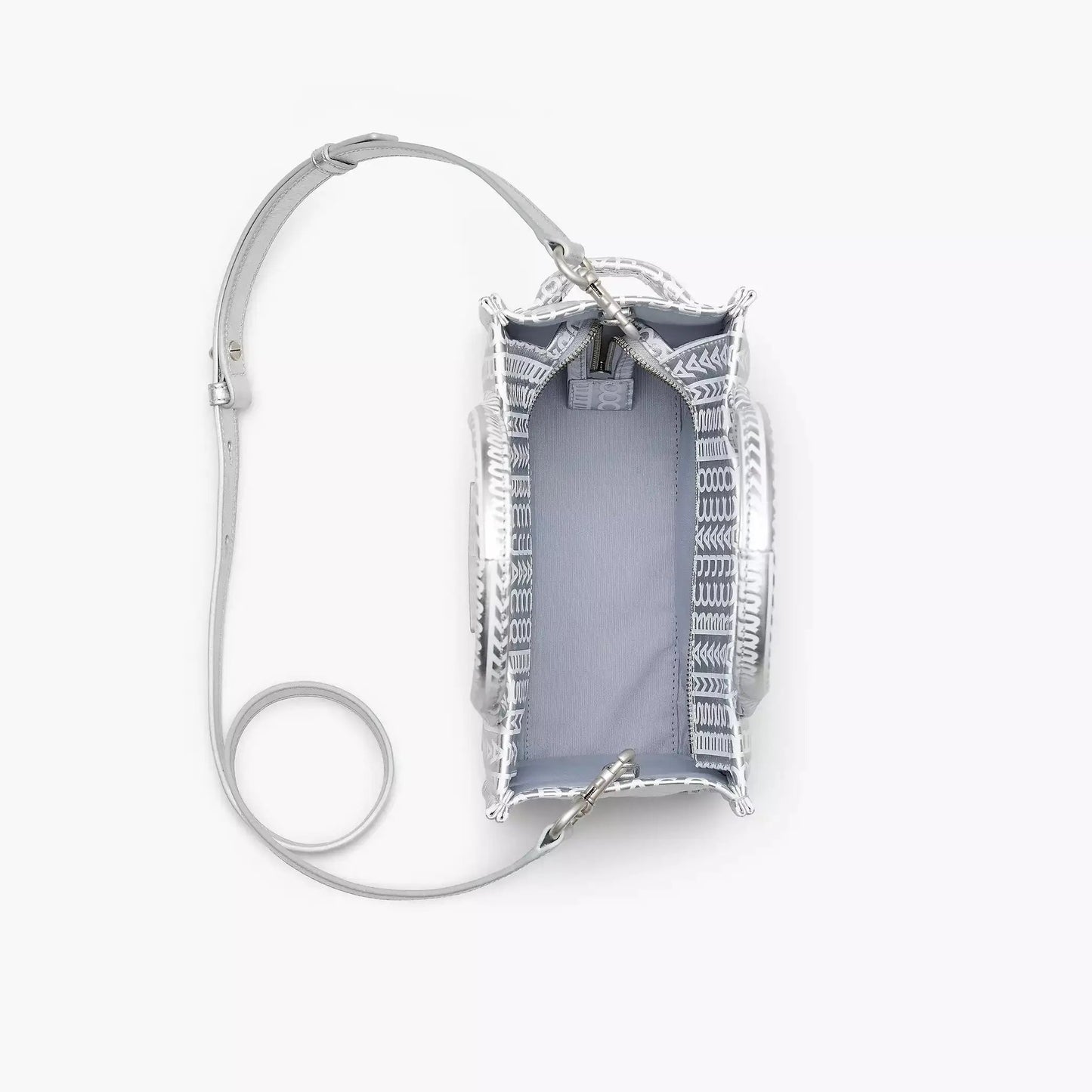 The Monogram Metallic Small Tote Bag Handbags MARC JACOBS - LOLAMIR