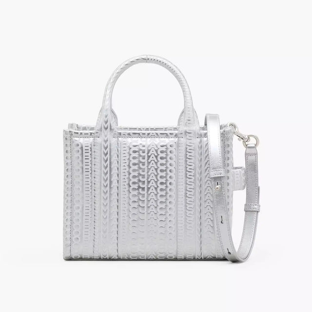 The Monogram Metallic Small Tote Bag Handbags MARC JACOBS - LOLAMIR