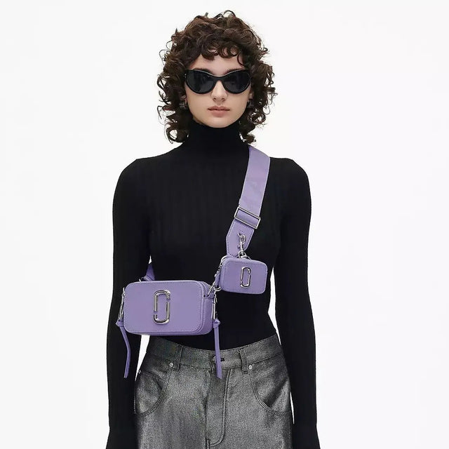 The Utility Snapshot in Lavender Handbags MARC JACOBS - LOLAMIR