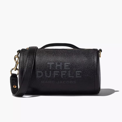 The Leather Duffle Bag in Black Handbags MARC JACOBS - LOLAMIR