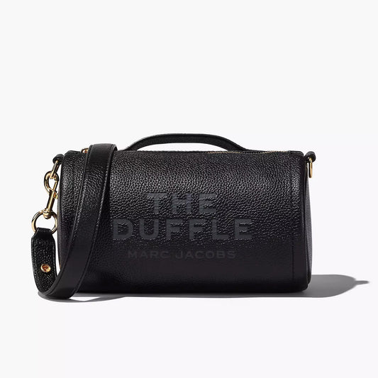 The Leather Duffle Bag in Black Handbags MARC JACOBS - LOLAMIR