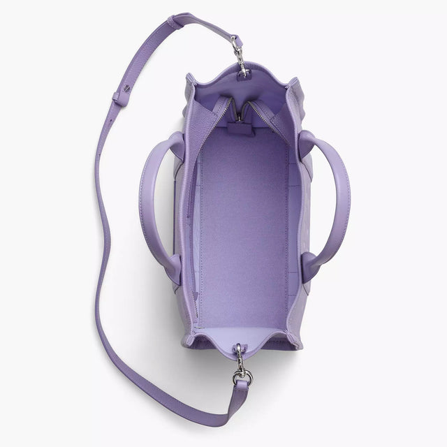 The Leather Medium Tote Bag in Lavender Handbags MARC JACOBS - LOLAMIR