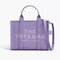 The Leather Medium Tote Bag in Lavender Handbags MARC JACOBS - LOLAMIR