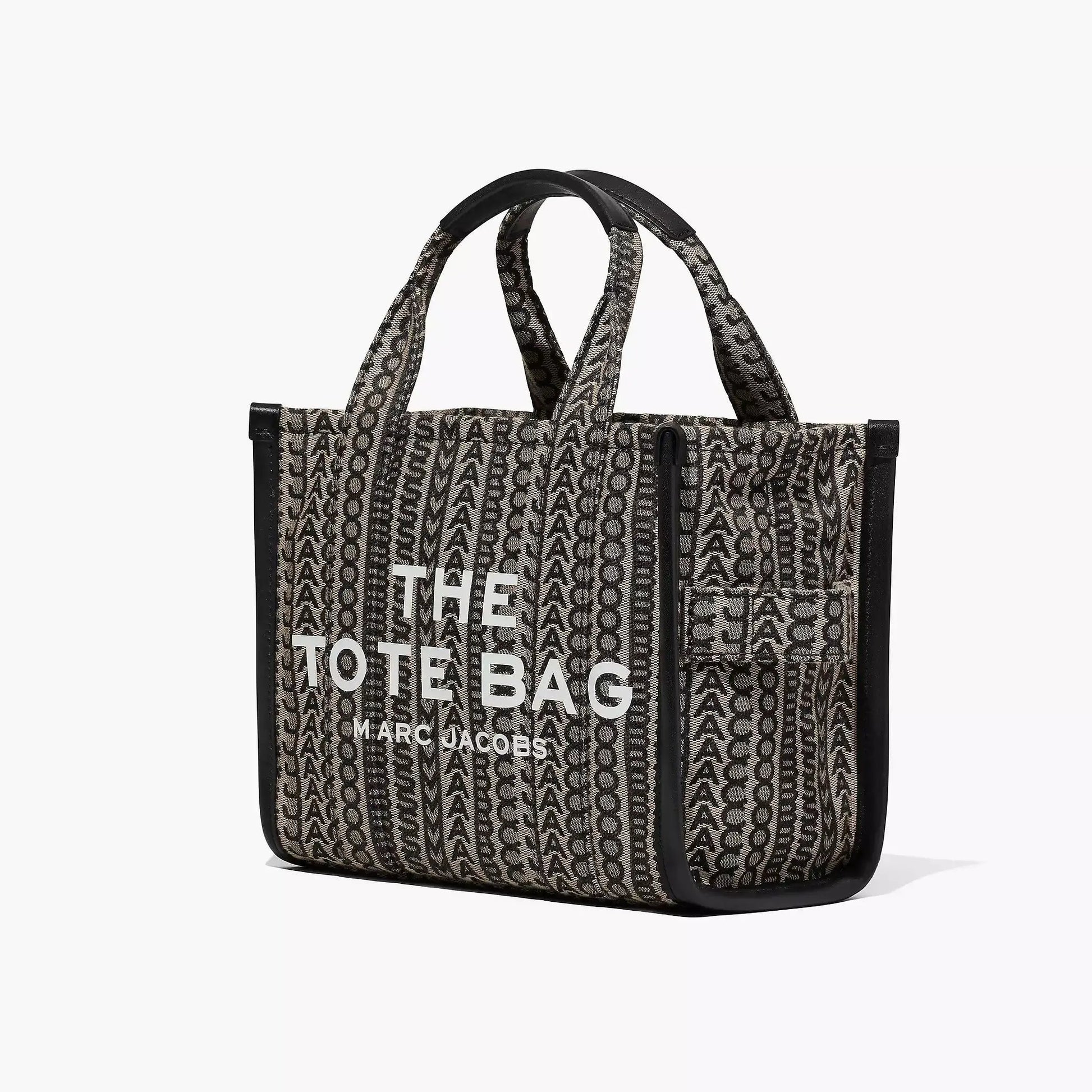 The Monogram Jacquard Small Tote Bag Handbags MARC JACOBS - LOLAMIR