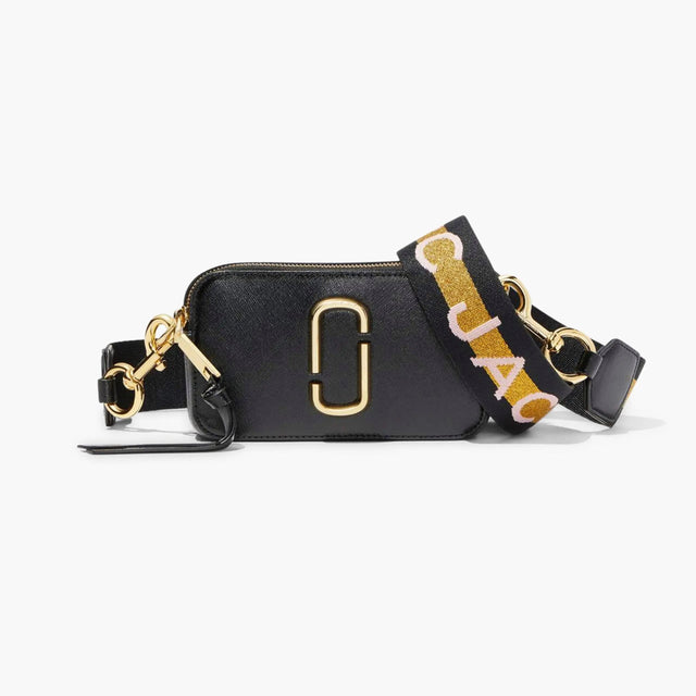 The Snapshot Camera Bag in Black/Multi Handbags MARC JACOBS - LOLAMIR