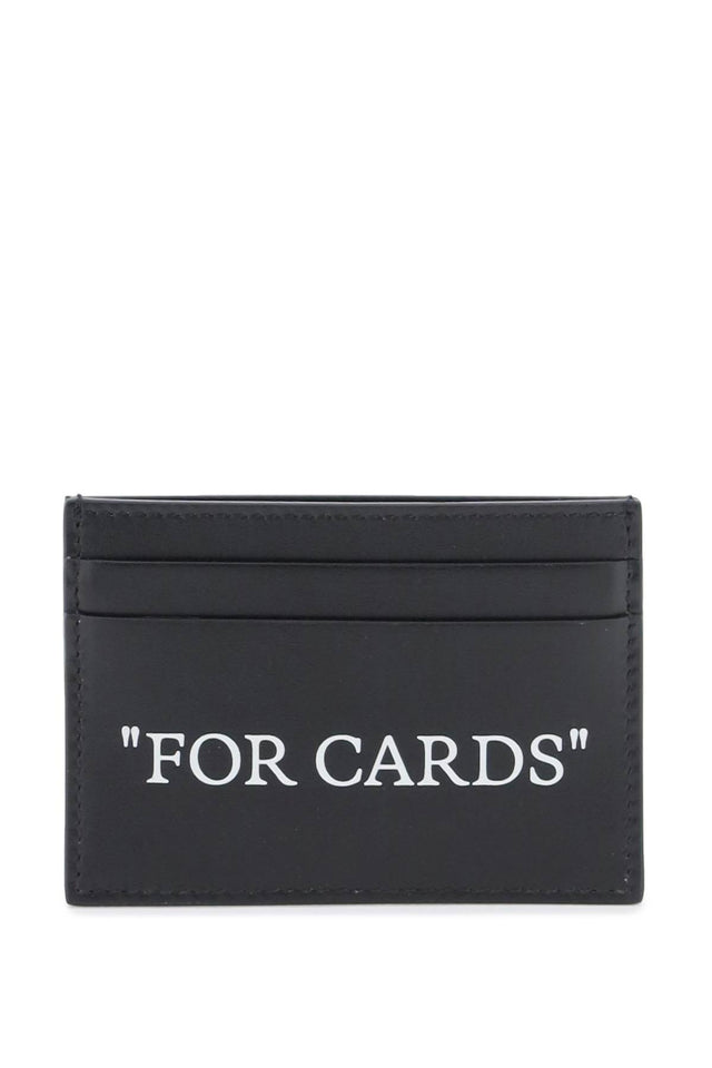 Bookish Card Holder With Lettering