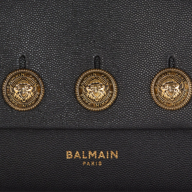 Emblème Flap Grained Calfskin Bag