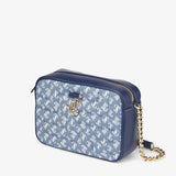 Avenue Quilted Camera bag in Denim JC Monogram Handbags JIMMY CHOO - LOLAMIR