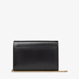 Avenue Clutch Bag in Smooth Black Handbags JIMMY CHOO - LOLAMIR