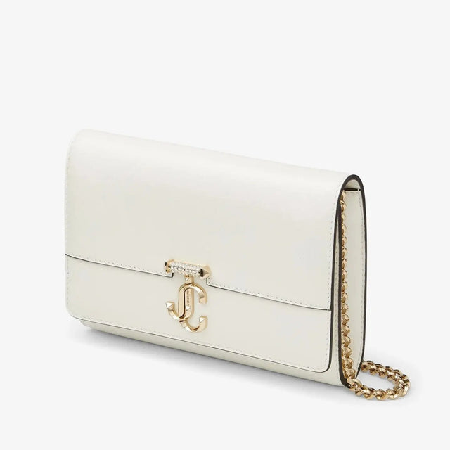 Avenue Clutch Bag in Latte Handbags JIMMY CHOO - LOLAMIR