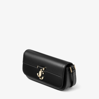 Avenue Mini Shoulder Bag in Black Handbags JIMMY CHOO - LOLAMIR