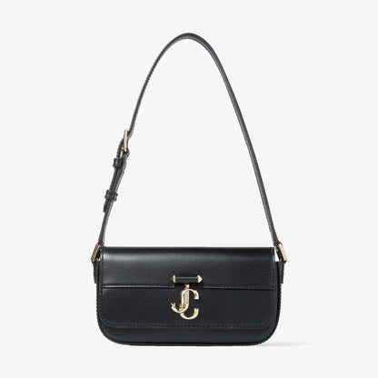 Avenue Mini Shoulder Bag in Black Handbags JIMMY CHOO - LOLAMIR