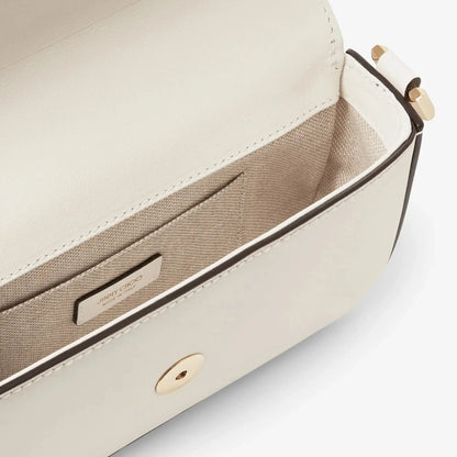 Avenue Mini Shoulder Bag in Latte Handbags JIMMY CHOO - LOLAMIR