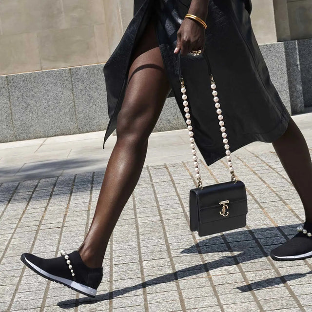 Avenue Quad XS Bag in Black Handbags JIMMY CHOO - LOLAMIR