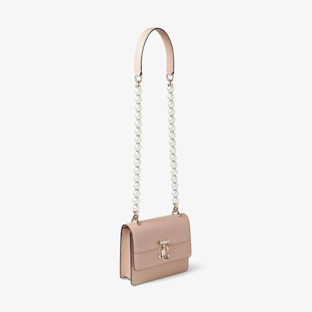 Avenue Quad XS Bag in Smooth Ballet Pink Handbags JIMMY CHOO - LOLAMIR