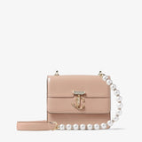 Avenue Quad XS Bag in Smooth Ballet Pink Handbags JIMMY CHOO - LOLAMIR