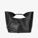 The Bow Small in Black Handbags ALEXANDER MCQUEEN - LOLAMIR