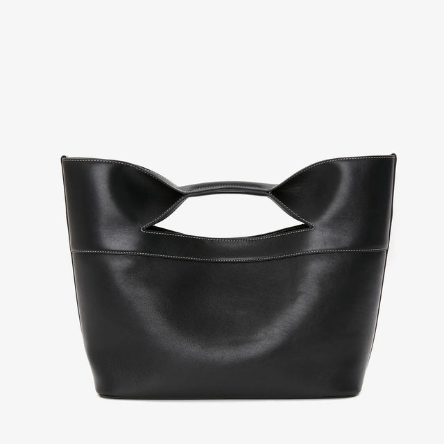 The Bow Small in Black Handbags ALEXANDER MCQUEEN - LOLAMIR