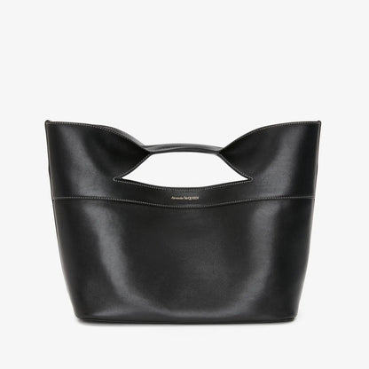 The Bow Small in Black Handbags ALEXANDER MCQUEEN - LOLAMIR