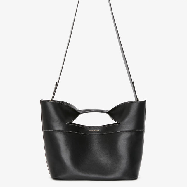 The Bow Small in Black Handbags ALEXANDER MCQUEEN - LOLAMIR