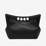 The Peak Small in Black Handbags ALEXANDER MCQUEEN - LOLAMIR