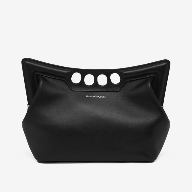 The Peak Small in Black Handbags ALEXANDER MCQUEEN - LOLAMIR