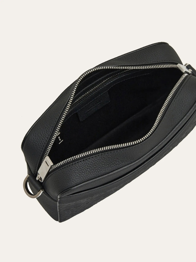 Iconic Crossbody Bag in Black Handbags FERRAGAMO - LOLAMIR