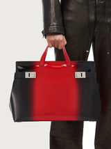 Tote bag with airbrushing in Black/Red Handbags FERRAGAMO - LOLAMIR