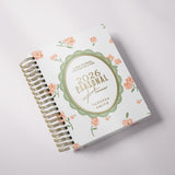 Flowing Flowers | Weekly Spiral Planner | Green