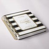 City Stripes | Weekly Spiral Planner |  Custom Start Month |Black