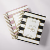 City Stripes | Weekly Spiral Planner |  Custom Start Month |Black