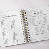 City Stripes | Weekly Spiral Planner |  Custom Start Month |Green