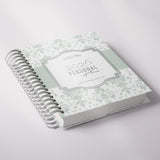 Classic Damask | Weekly Spiral Planner |  Custom Start Month |Green