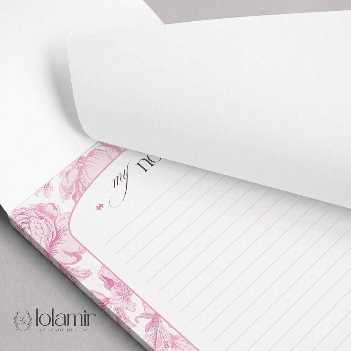 "My Notes" 5x7 Notepad - view 5