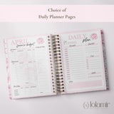 Dreamy Peonies | Weekly Spiral Planner | Pink