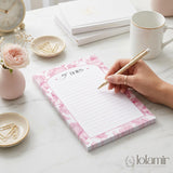 5x7 “My Notes” Notepad | 4 Color Choices | Luxury Desk Stationery Pad | Gift for Her