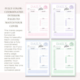 Dreamy Peonies | Weekly Spiral Planner | Pink