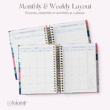 My Teacher Planner monthly and weekly lesson plan layout pages