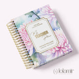 Teacher Planner 2026-2027, Monthly & Weekly Academic Year Lesson Plan Book - Serene Blooms Floral Hardcover, Back to School Teacher Gift