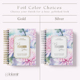 Teacher Planner 2026-2027, Monthly & Weekly Academic Year Lesson Plan Book - Serene Blooms Floral Hardcover, Back to School Teacher Gift