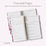 Teacher Planner 2026-2027, Custom Monthly & Weekly High School Lesson Plan, Spiral Hardcover, Academic Year, Teacher Gift Back to School