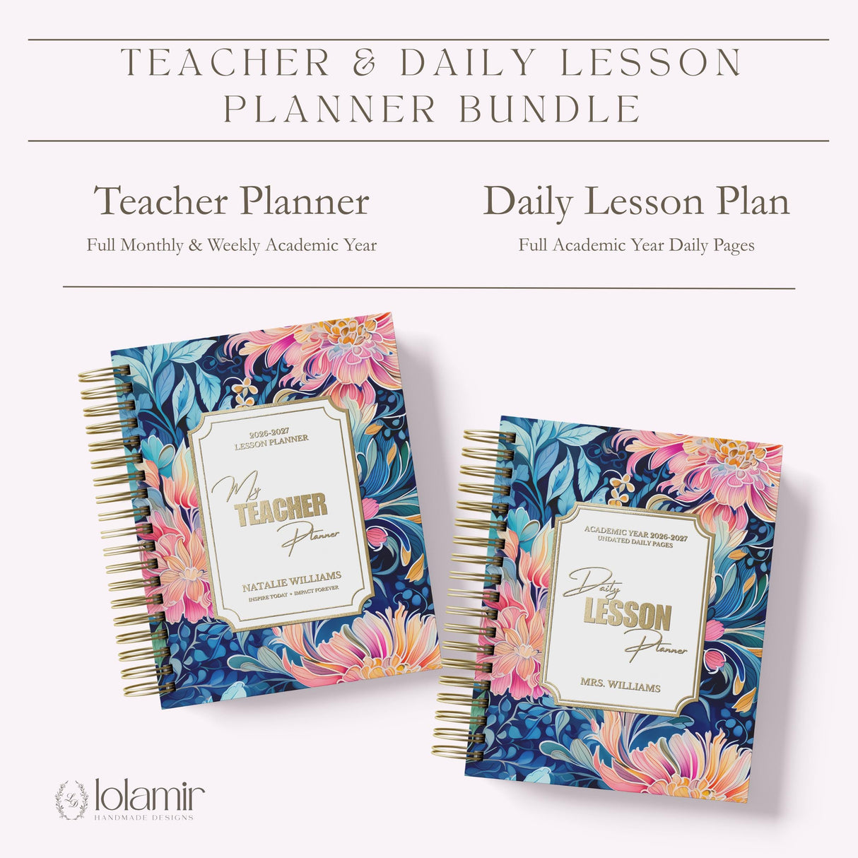 My Teacher Planner cross-sell with Daily Lesson Planner, sold separately